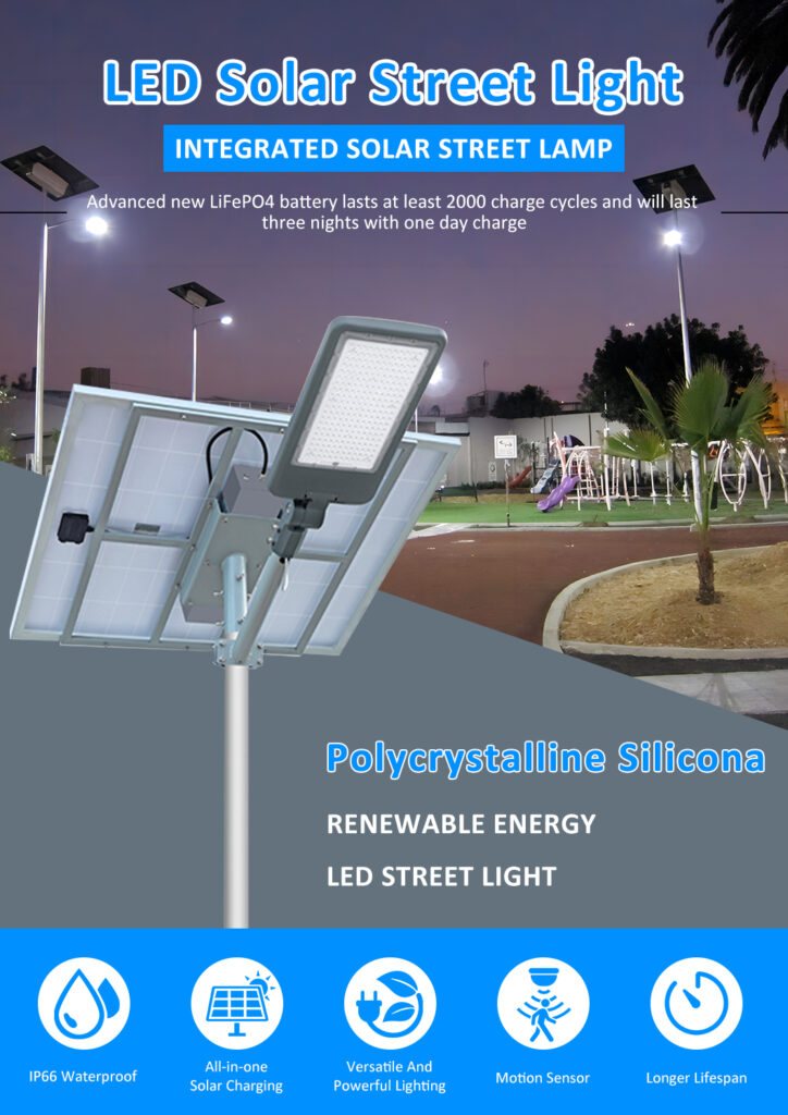 LED Solar Street Light-H2211 Descr